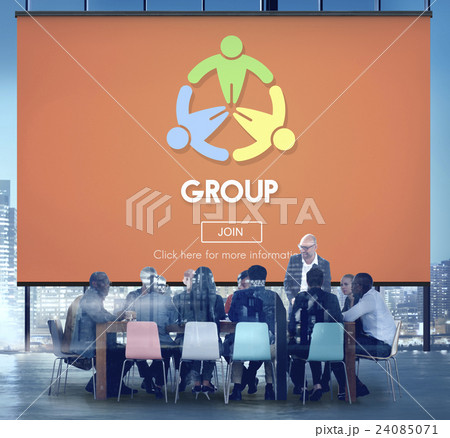 Group Teamwork Organization Society Concept 24085071