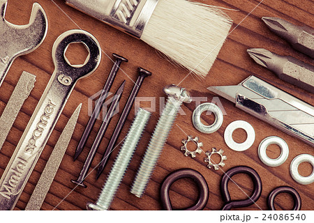 DIYイメージ,たくさんの工具の写真素材 [24086540] - PIXTA