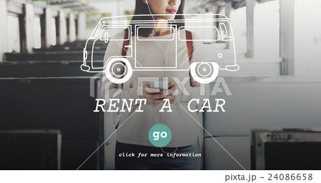 Rent A Car Road Trip Travel Destination Concept 24086658