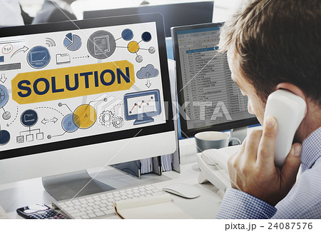 Solution Problem Solving Ideas Strategy Concept 24087576