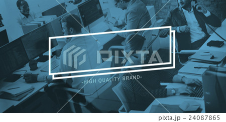 High Quality Brand Branding Commercial Copy Space Concept 24087865