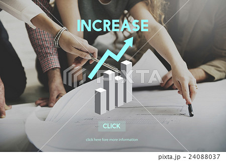 Increase Growth Rise Elevation Enlarge Expansion Concept 24088037