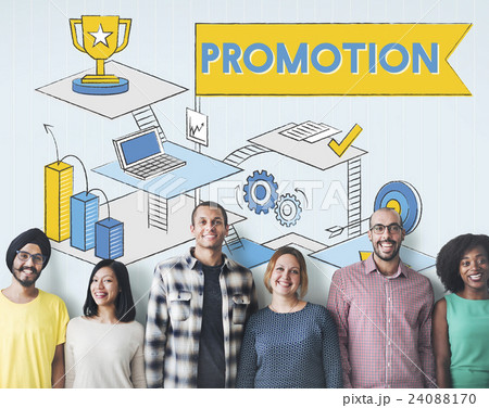 Promotion Marketing Advertising Branding Sale Concept 24088170