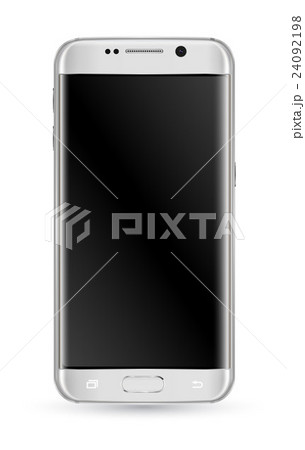 Perfectly detailed new smartphones isolation 24092198