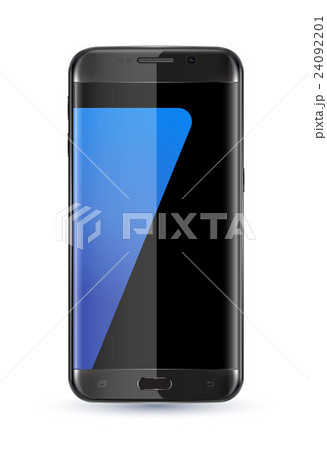 Perfectly detailed new smartphones isolation  24092201