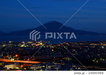 鹿児島の夜景 鹿児島の夜景 24093469