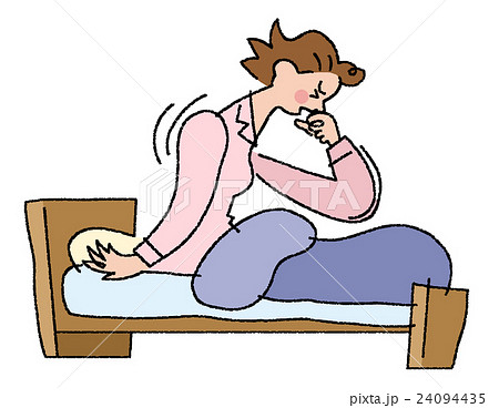 咳で眠れない 24094435