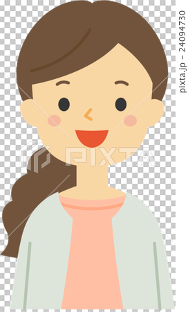 笑顔の女性 笑顔の女性 24094730