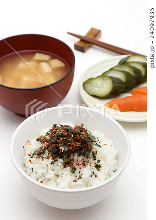 ふりかけご飯 24097935