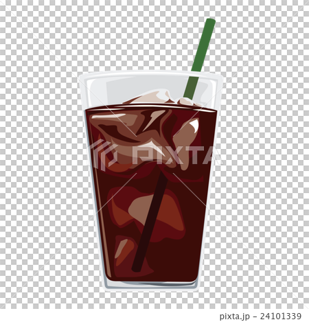 Ice Coffee Illustration Stock Illustration