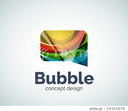 Bubble logo template 24101679