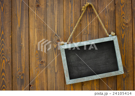 white space blackboard with rope white space blackboard with rope 24105414