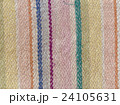 Old color bath towel texture with stripes. 24105631