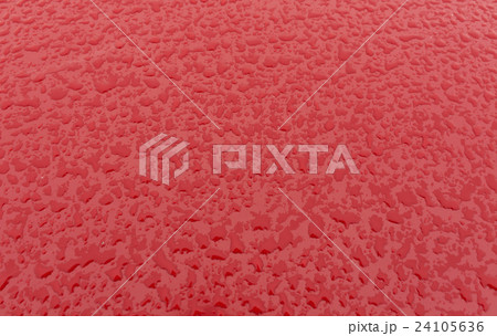 Rain drops on metal car surface. Rain drops on metal car surface. 24105636