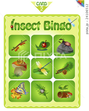 Bingo with different insects 2 Bingo with different insects 2 24106512