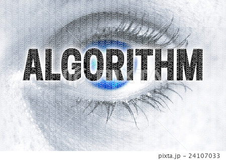 algorithm eye looks at viewer concept algorithm eye looks at viewer concept 24107033