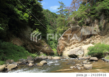 信州　差切峡 24109416