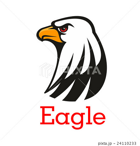Eagle Hawk Vector Mascot Emblemのイラスト素材