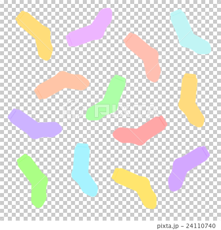 多彩的襪子 24110740