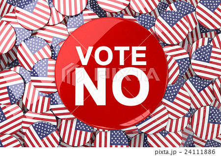 Composite image of vote button 24111886