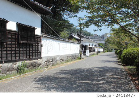 山口県岩国　吉川史料館のある通り 24113477