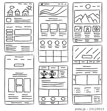 Website Layout Doodles Website Layout Doodles 24120015