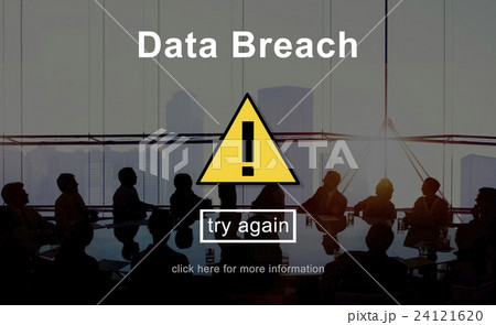 Data Breach Warning Sign Concept 24121620