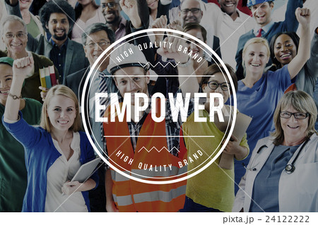 Empower Empowering Empowerment Improvement Concept Empower Empowering Empowerment Improvement Concept 24122222