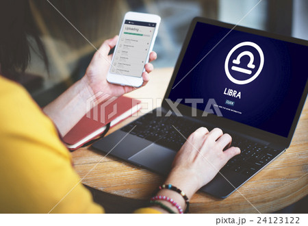 Libra Zodiac Sign Horoscope Myth Stars Symbol Concept 24123122