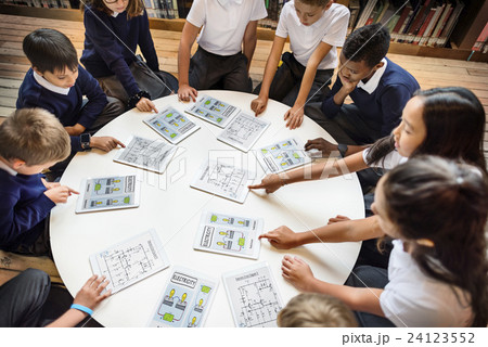 School Teacher Teaching Students Learning Concept 24123552