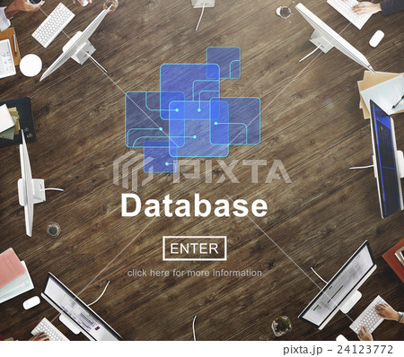 Database Network Technology Enter Concept 24123772