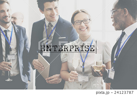 Enterprise Organization Project Corporation Concept 24123787