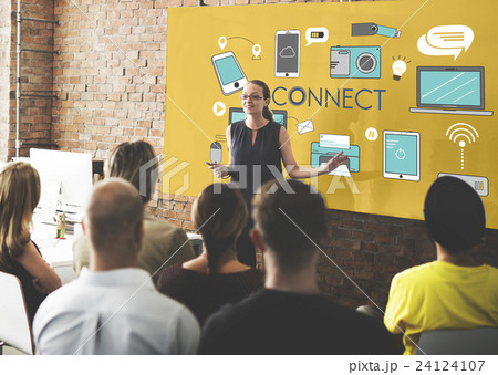 Connect Connection Devices Technology Communicztion Concept 24124107
