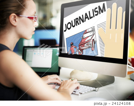 Journalism News Interview Article Content Concept 24124108