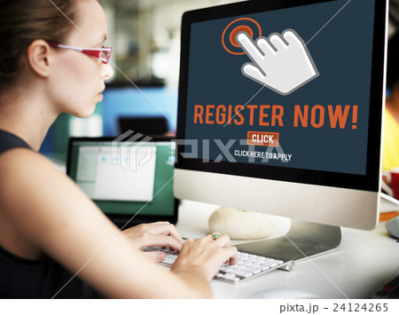 Register Registration Enter Apply Membership Concept Register Registration Enter Apply Membership Concept 24124265