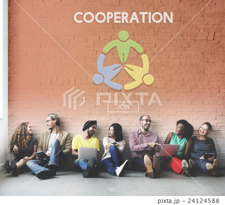 Cooperation Alliance Collaboration Connection Concept Cooperation Alliance Collaboration Connection Concept 24124588