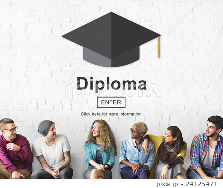 Degree Diploma High School Educational Concept 24125471