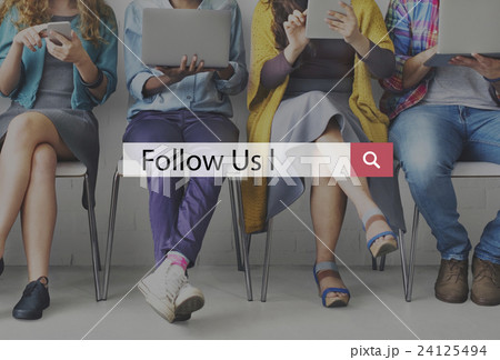 Follow Us Follower Internet Leader Share Social Concept Follow Us Follower Internet Leader Share Social Concept 24125494