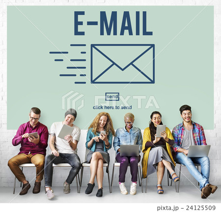 E-mail Correspondence Envelpoe Message Deliver Concept 24125509