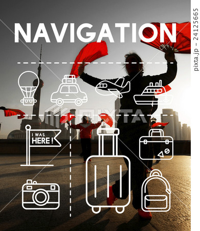 Location Mapping Journey Navigation Concept 24125665