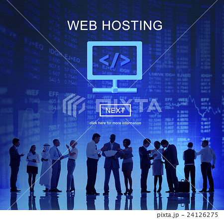 Web Hosting Server Website User System Concept 24126275