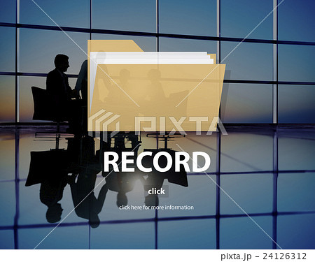 Record Confidential Privacy Infomation Data Concept 24126312