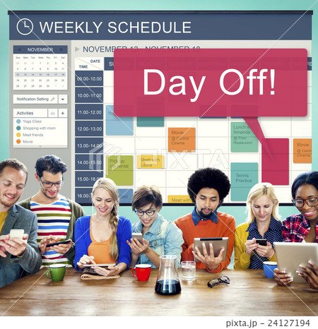 Day Off Vacation Holiday Event Relaxation Concept Day Off Vacation Holiday Event Relaxation Concept 24127194