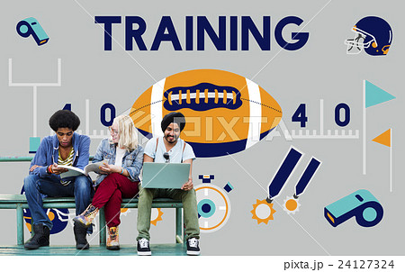 League Sport Fitness Exercise Training Teamwork Winner Concept League Sport Fitness Exercise Training Teamwork Winner Concept 24127324