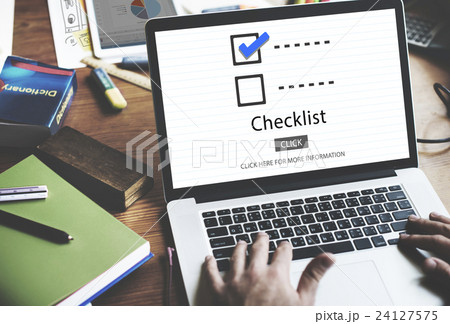 Checklist Choice Decision Document Mark Concept Checklist Choice Decision Document Mark Concept 24127575