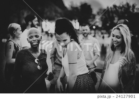 Celebrate Enjoyment Friends Together Unity Social Concept 24127901