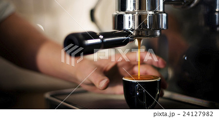 Barista Coffee Brewing Grind Professional Concept Barista Coffee Brewing Grind Professional Concept 24127982