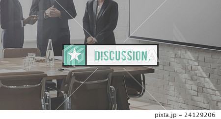 Discussion Conversation Talk Chat Concept Discussion Conversation Talk Chat Concept 24129206