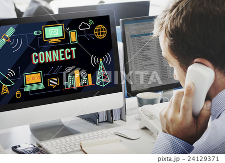 Connect Connection ConnectingConnected Join Concept Connect Connection ConnectingConnected Join Concept 24129371