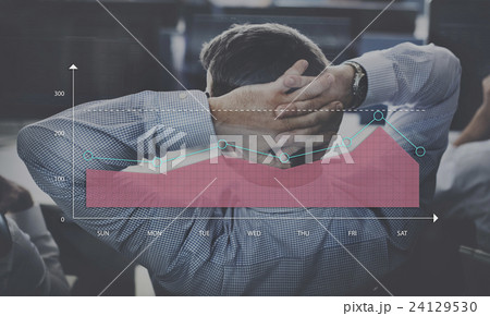Area Graph Chart Statistics analytics Concept Area Graph Chart Statistics analytics Concept 24129530